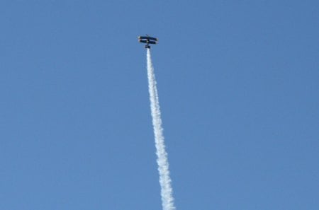 Alberta Air Show 06 - aircraft, white, Airfields, blue, sky