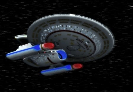 uss sutherland - stars, starship, lights, travelling