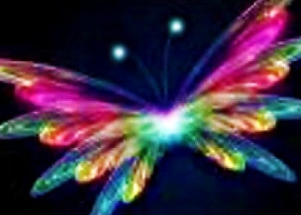 Butterfly in Motion - art, digital, abstract, beautiful