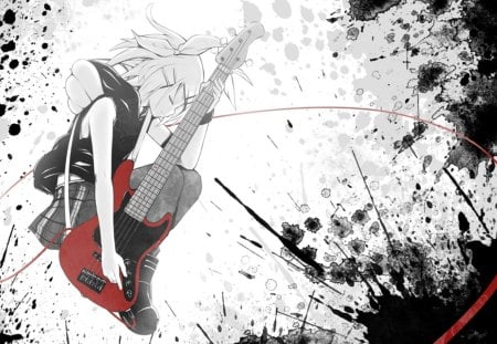 Splatter of Musicâ™¥ - music, rin, vocaloid