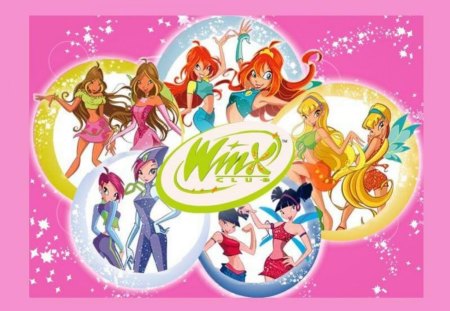 winx club - fairy, girl, winx club, pink