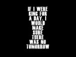 King for a day