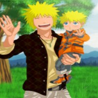 Minato and Naruto