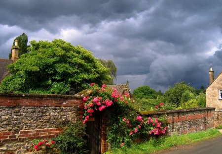 storm comes - storm, clouds, nature, sky