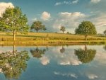 Lake-reflection