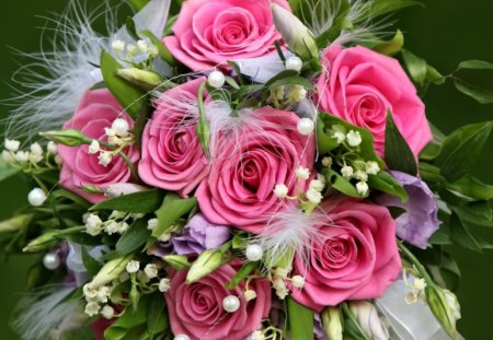 Lovely bouquet - blossoms, plants, petals, flowers, lovely, bouquet, blooms, nature