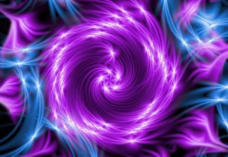 Blurple - purple, graphics, design, abstract, blue