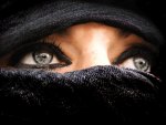 even a burka can't hide beauty