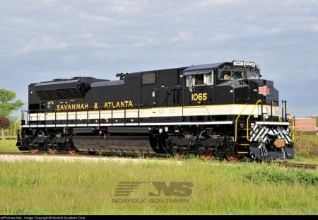 ns sd70ace heritage - ns, train, sd70ace, emd