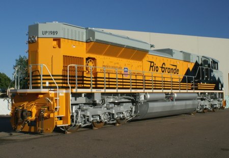 UP Rio Grande Heritage - up, emd, sd70ace, rio grande