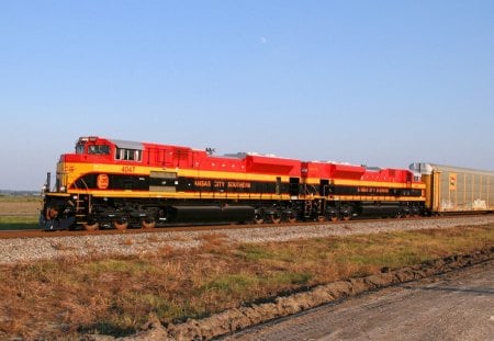 KCS sd70ace - train, emd, kcs, sd70ace