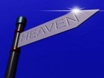 Arrow sign to heaven