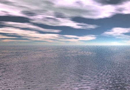 Seascape - sky, sea