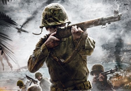 Marines - world at war, call of duty 5