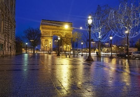 L'Arc De Triomphe Paris - de, triomphe, france, arc, paris