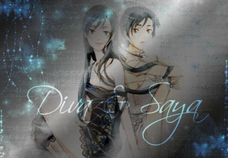 diva+saya  - gray, blue