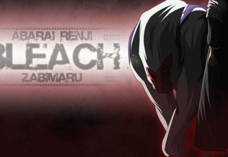 abarai renji - anime, bleach