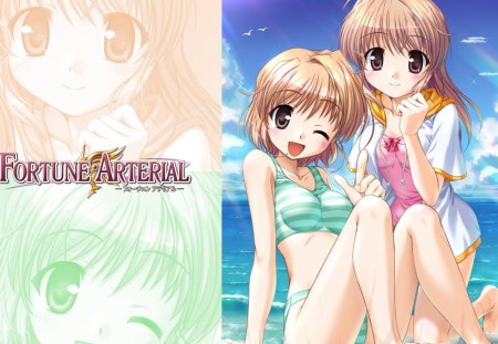 Fortune Arterial - fortune arterial, anime, kanade, haruna