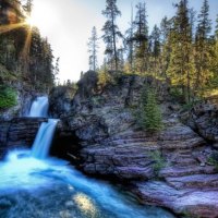 Waterfall National Park Montreal