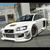 volvo c30 racer from vizualtech design