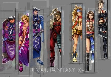 Final Fantasy - final fantasy, girls, games