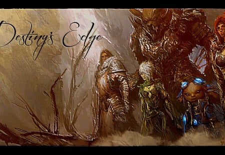 Destiny's Edge in relief - edge, destiny, wars, 2, rpg, quest, guild, epic, game