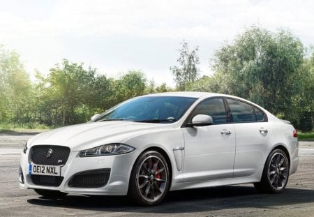 Jaguar XFR Speed 2013 - 2013, jaguar, white, xfr