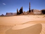 monument in the desert