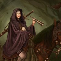 Female on Horseback
