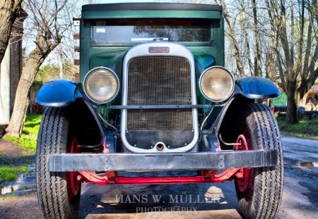 Old Car - old, old car, beautiful, photography, cars, colorful