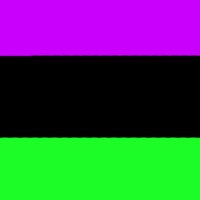 purple black n green stripes