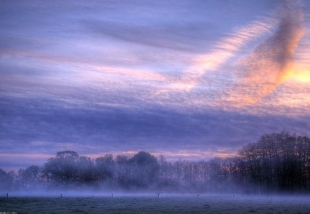 Cloudy Sunset.