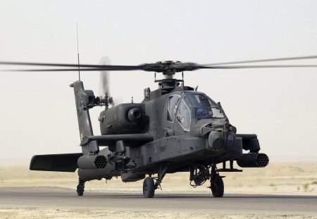 Apache AH-64/Attack Helicopter - people, military, helicopter, entertainment, other