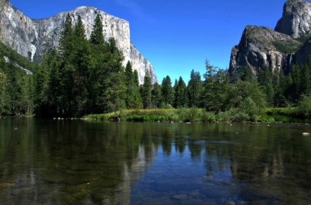 Kings River in Yosemite National Park - nature, beauty, rivers, parks