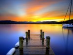 PIER at SUNSET