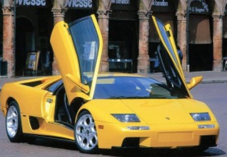 Lamborghini Diablo - lamborghini, yellow, car, diablo