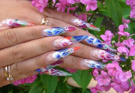 *** Beautiful Nails *** - women, hands, nails, beautiful