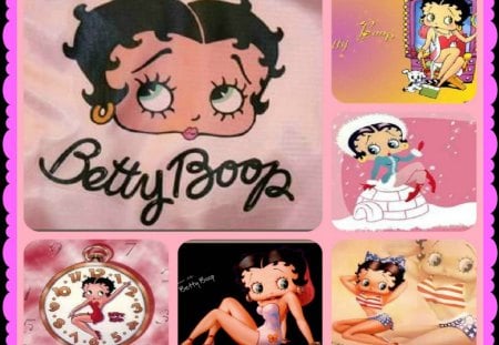 ~~Betty Boop For Barb~~ - abstract, collage, betty, cartoon