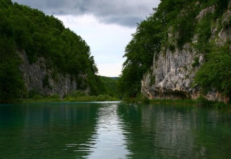 Lake and Large Rocks