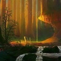 Fantasy fairyland forest