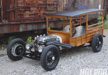 1922 Ford Depot Hack - wire wheels, ford, custom, classic