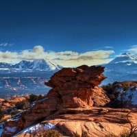 Moab Utah Mountains