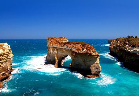 Rugged Sea View - rugged, sea, ocean, view