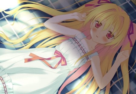 shida kazuhiro - anime, long hair, cute, dress