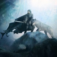 Game of Thrones Artwork - Jon Snow & Ghost