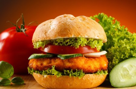 SUPER YMMY ZINGER BURGER - food, nice, coo, hot