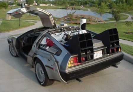 Back to the Future (DeLorean) - entertainment, delorean, movies, car