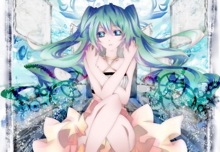 Hatsune Miku - girls, hot, lingerie, music, white, purple, yellow, indigo, cute girls, hot girls, swimwear, yuri, seductive girl, hatsune miku, moe, seductive, ecchi, sexy, panty, anime girls, long hair, beautiful girls, sexy dress, tagme, kiss, vocaloid, beautiful, blush, singer, black, sexy girls, miku hatsune, brown, pretty, anime, orange, green, miku, cute, short hair, shy girl, nightwear, chibi, shy, pretty girls, bra, loli, violet, hatsune, kawaii, red, bikini, blue, breasts, gray