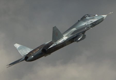 Su T-50 - sukhoi, pak fa, t50, military