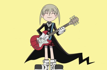 maka is rocking out - soul, cool, rocking, maka